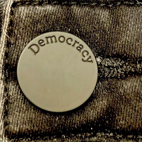 Democracy Absolution Black stretchy jeans 14 - Picture 6 of 11